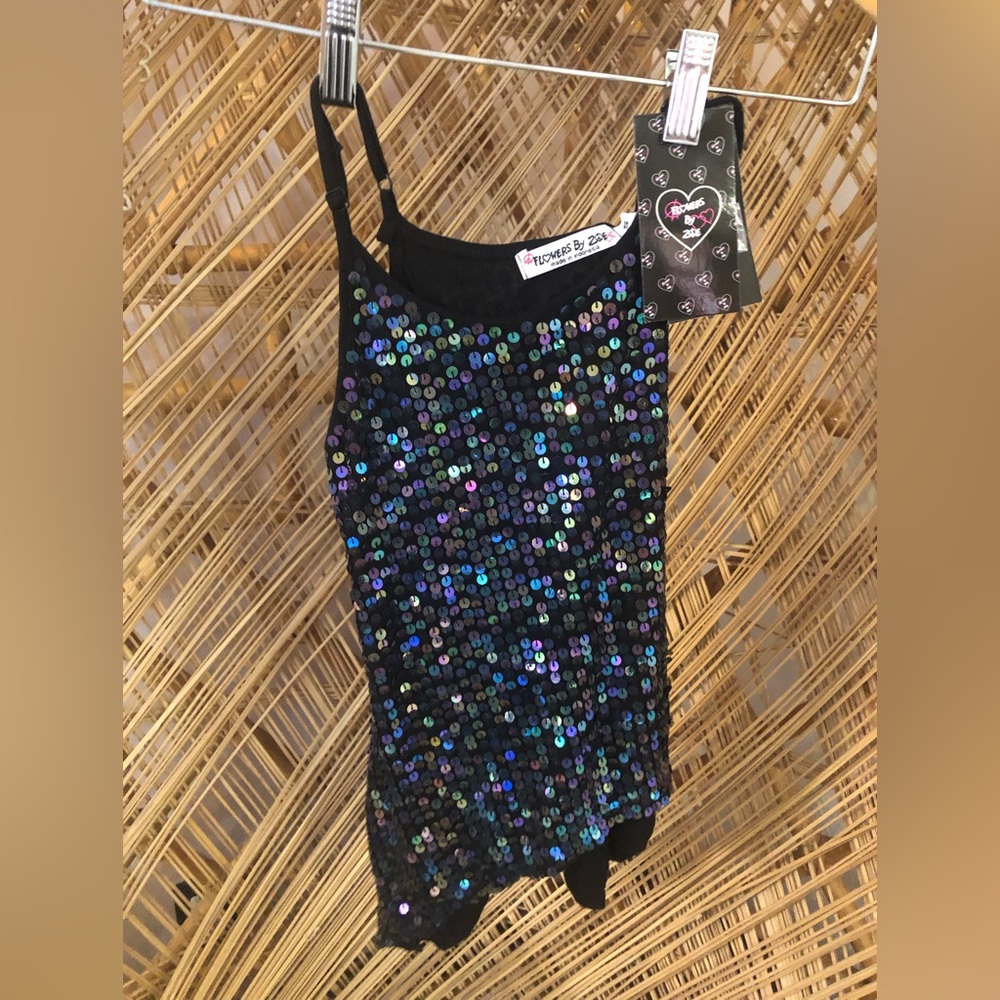 Flowers by Zoe size small sequin top